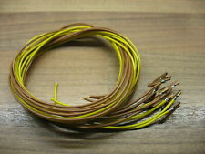 Fleischmann H0   Modellgleis  10x Verbinder mit 0,25 mm Litze seitlich  100 cm