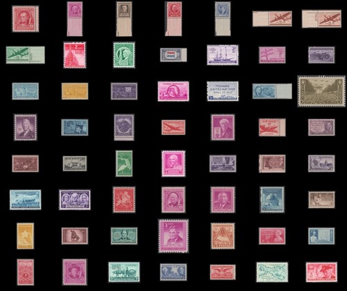 Usa diverse briefmarken - -,