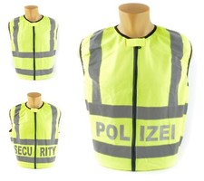 Gelbe Warnweste mit