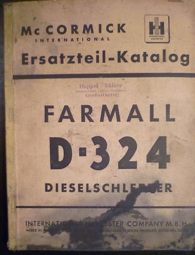 Cormick farmall d324 - mc,