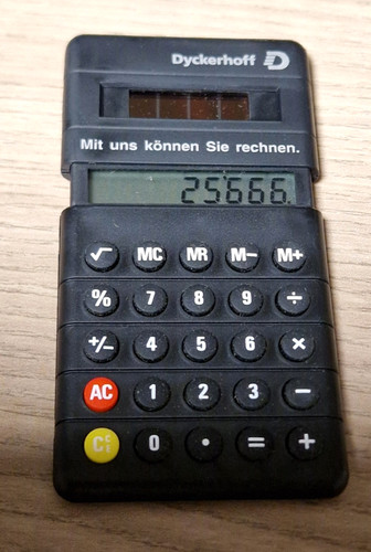 Taschenrechner solar - solar,