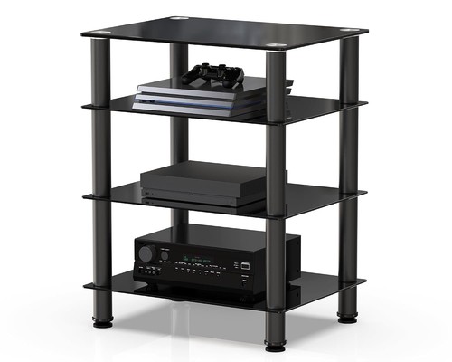Fitueyes hifi rack - hifi, glas