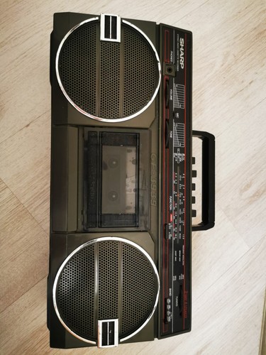 Sharp 3939 boombox - sharp,