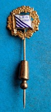 Lübecker Ruder-Gesellschaft von 1885 - Ehrennadel in Gold   Porzellan  Variante2
