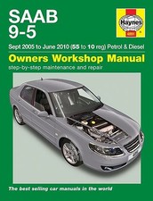 Reparaturhandbuch / -anleitung Saab 9-5 2005, 2006, 2007, 2008, 2009, 2010 