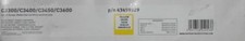 Original Oki 43459329 Toner yellow  C3300 C3400 C3450 C3600  HC Plus OVP B 