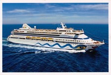 AK PASSAGIERSCHIFF AIDA - DAS CLUBSCHIFF - NACH SPANIEN UNTERWEGS GELAUFEN!