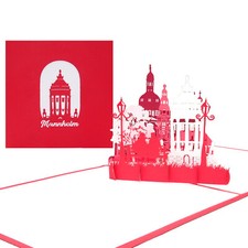 Pop Up Karte "Mannheim –