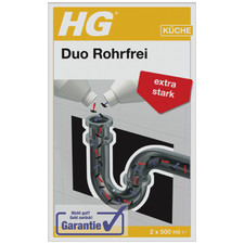 HG Duo Rohrfrei Abflussfrei 2x