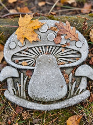 Trittstein gartenweg pilz - gartenweg,