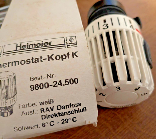 Heimeier thermostat kopf - thermostat, k