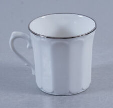 Eschenbach Bavaria Bayreuth Porzellan Unterteller Untertasse Platinrand Vintage