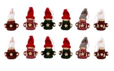 12 Stück Holzpüppchen zum