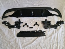 Mercedes Benz C Klasse W205 S205 AMG Heckdiffusor mit Endrohren A205 885 62 38