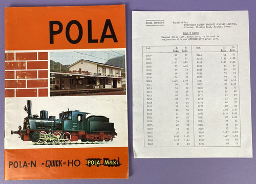 Vintage pola modelleisenbahn - pola,