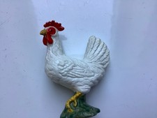 Schleich Huhn weiß 13125 aus 1998 Farm World Tier Bauernhof