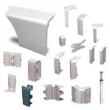 HZ SLF 2000 Sockelleiste und Zubehör Heizungsrohrverkleidung Fussleiste weiß