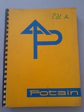 Teilekatalog / Liste  Potain GMR 222 A Kran Stand 03/1972