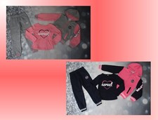 Mädchen Jogginanzug Neu 3tlg