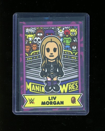 2025 topps wwe bape - x, liv