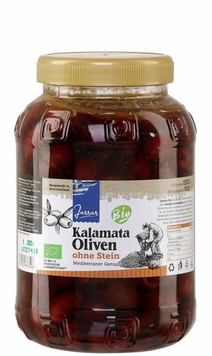 Bio kalamata oliven - ohne, stein