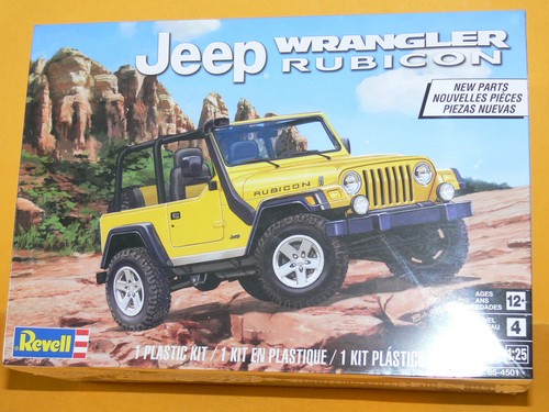 Revell jeep wrangler rubicon - revell,