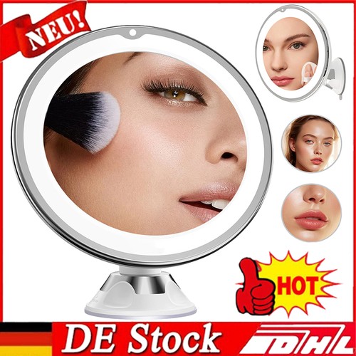 Led kosmetikspiegel fach - led,