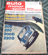 Ams 1968 mercedes 200 - 8/1968, 220