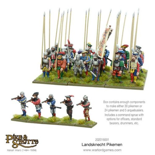 Landsknechts pikemen warlord - landsknechts,