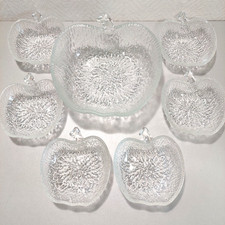 Glas Dessertschale mit 6