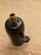 alte Bakelit Fassung mit