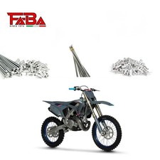 Original TM EN/MX 300 (97-26) Speichen + Nippel Satz Hinterrad 19'