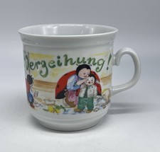 Käfer Haferl Tasse Verzeihung