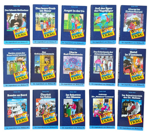 15x tkkg bücher sammlung - tkkg,