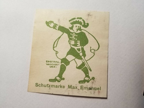 Schutzmarke max emanuel - schutzmarke, /