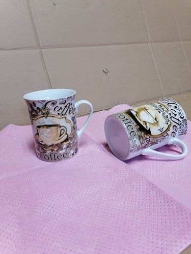 2er set kaffeetassen bunt - 2er,