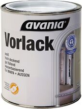 €8,00L   2,625 L Avania Vorlack Acryl weiß hoch deckend gut füllend innen aussen