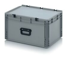 Koffer 60x40x33,5 Plastikkoffer Kuststoffkoffer Box Transportkiste Transportcase