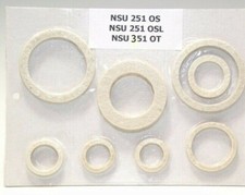 Filzringe Satz ( 8 Stck. ) für NSU 251 OS, 251 OSL, 351 OT Motorräder