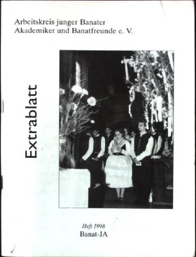 Banat extrablatt heft 1998 - banat-ja, extrablatt,