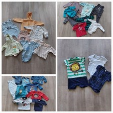 Baby Bekleidungspaket Gr. 62/68 Jungen Sachen 27 Teile Komplettpaket 