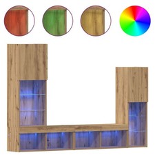 Wohnwand, Wohnwände TV Schrank Hängeboard Wandboard Fernsehtisch TV Möbel Modern