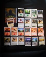 Sammelkartenordner, 21 Sammelkarten Magic The Gathering, Deckmaster, 8. Auflage,