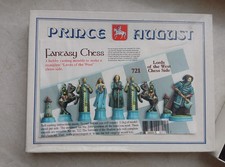Zinngießformen - Prince August - Komplette Schachfiguren - Fantasy Chess