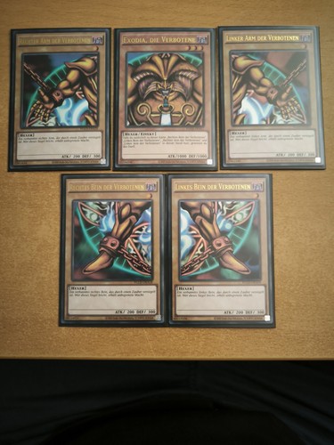 Exodia set - yu-gi-oh!,