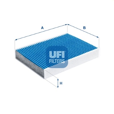 Ufi 234 filter interior - 34.234.00, filter,