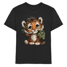 Kinder T-Shirt Tiger Tiermotiv