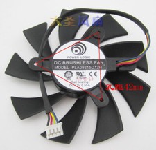 FOR PowerColor HD7870 E6 2G Club HD7800 Graphics Card   PLA09215D12H  87MM #E2*