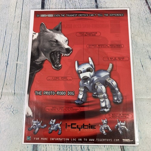 2001 cybie proto robo dog - i-cybie,