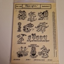 Neue DDR  Typofix Haftdruckabreibfolie Saalfeld Rubbelbild 4368 Sprichwörter 